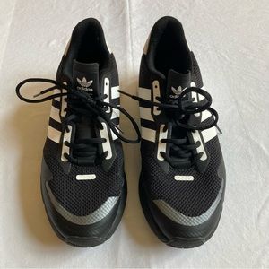 adidas Men’s Black and White Athletic Sneakers